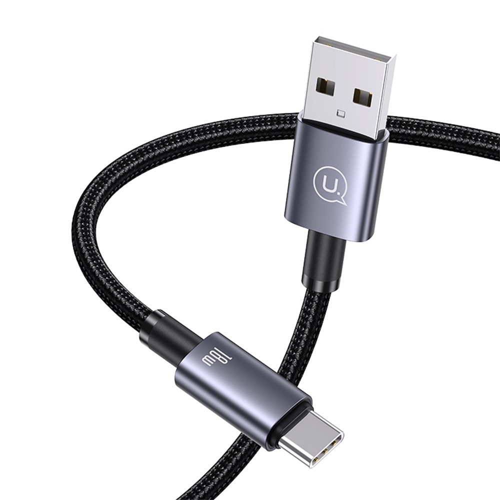 US-SJ663 Type-C 3A Aluminum Alloy Fast Charging & Data Cable-Sufeng Series 1.2M